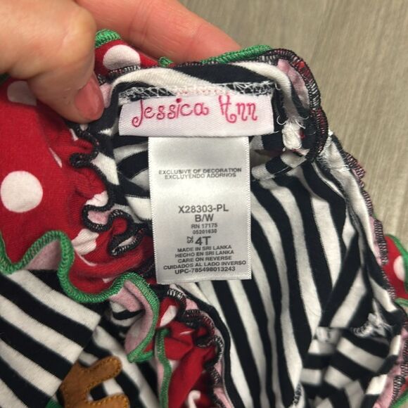 Jessica Ann Christmas Toddler Dress - Picture 7 of 7